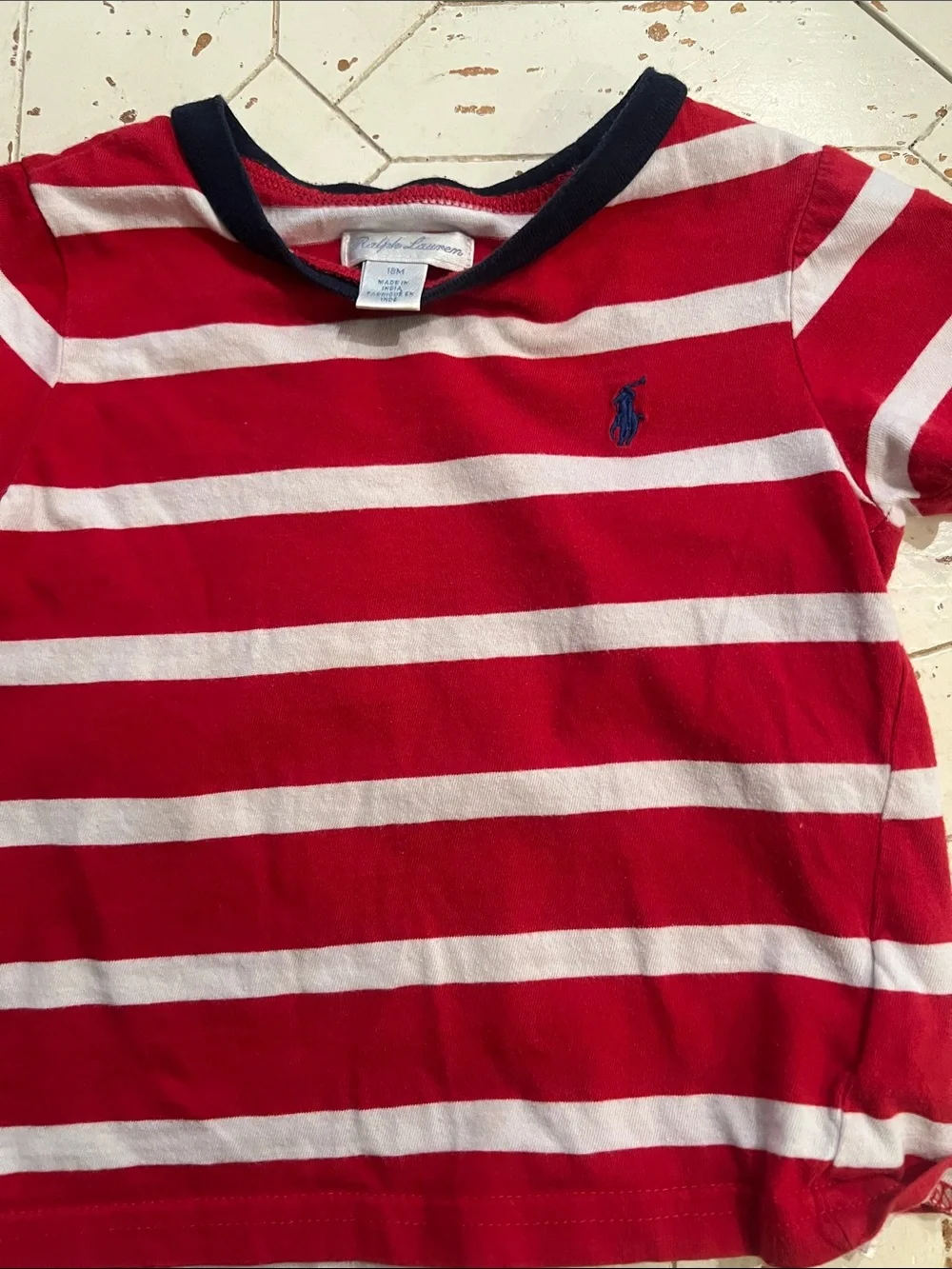 Ralph Lauren Kids Polo & Tee Set - Navy, Red, Maroon, Orange 18 & 24 months